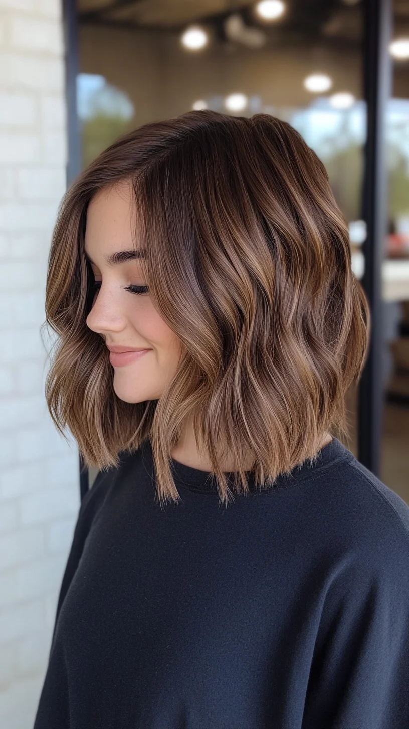 Beachy Waves Meet Chic Bob Effortlessly Stylish for Any Occasion