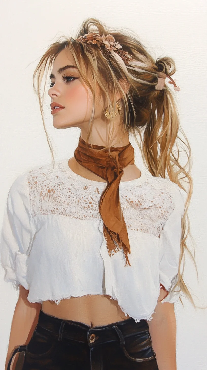 Boho Chic: Effortless Waves with a Touch of Elegance