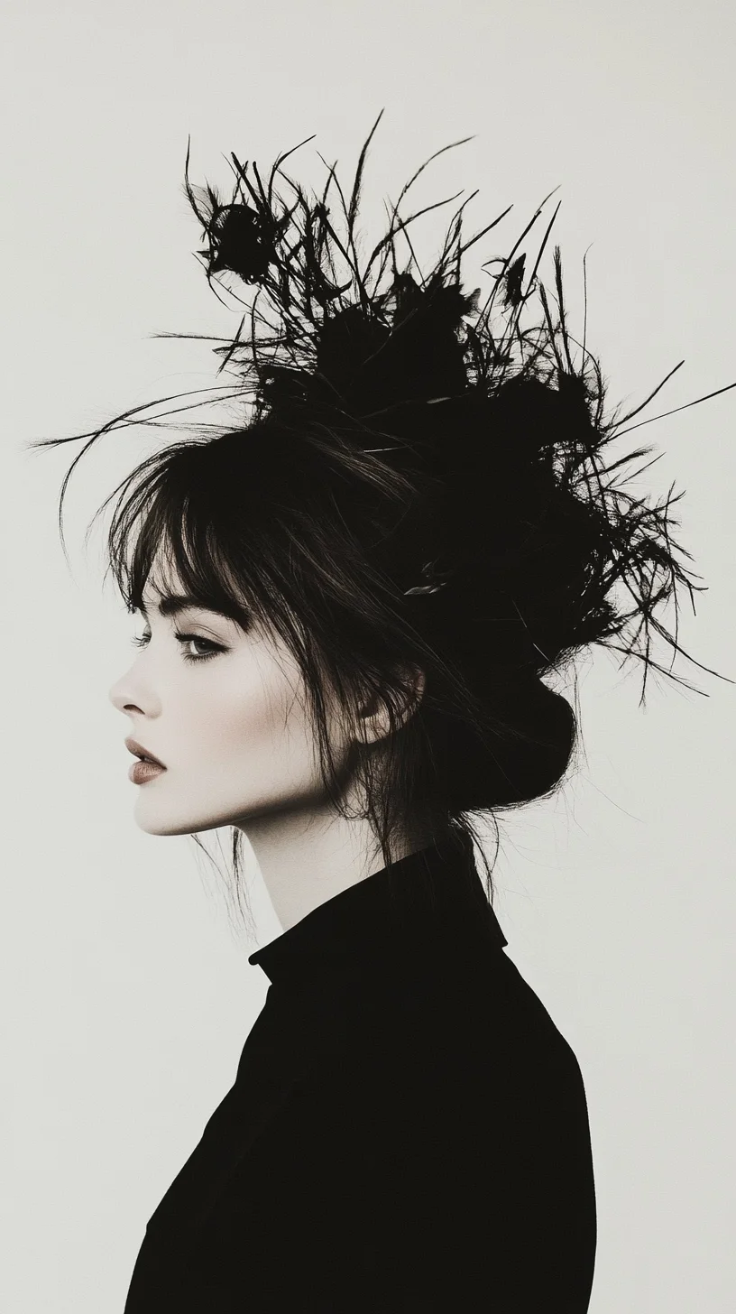 Bold and Avant-Garde The Edgy Artistry of Asymmetrical Updo