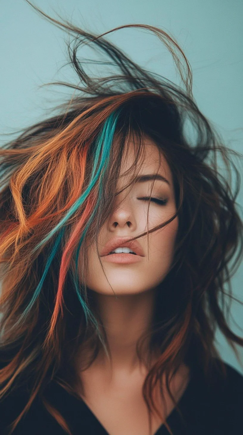 Bold and Beautiful A Playful Exploration of Colorful Layered Waves