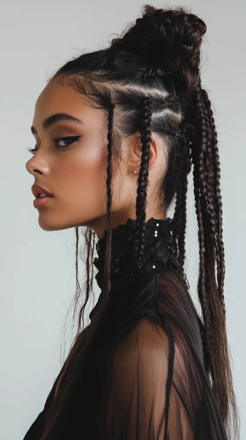 Bold Braids and Chic Buns The Ultimate Statement Hairstyle