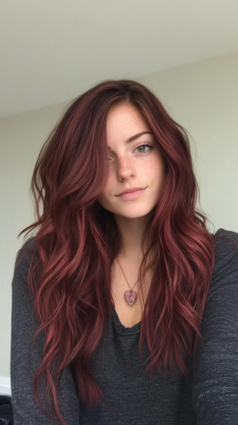 Boldly Beautiful: Embrace the Luscious Red Waves