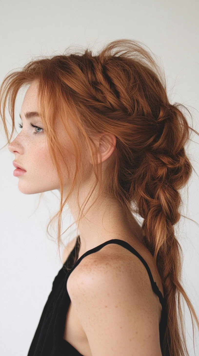 Captivating Cascades The Perfect Blended Braid for Effortless Elegance