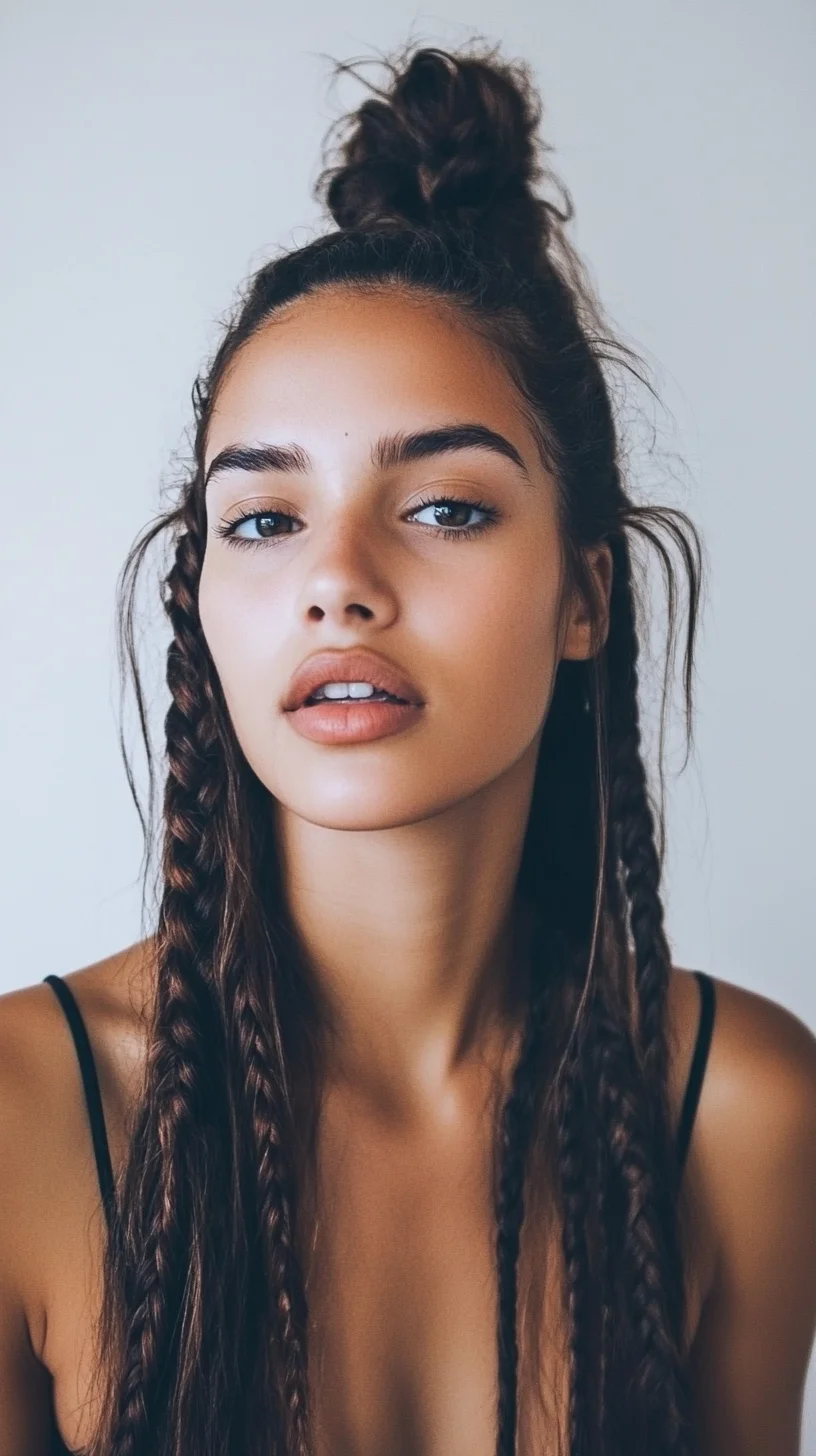 Captivating Half-Up Braids: A Trendy Twist on Classic Styles