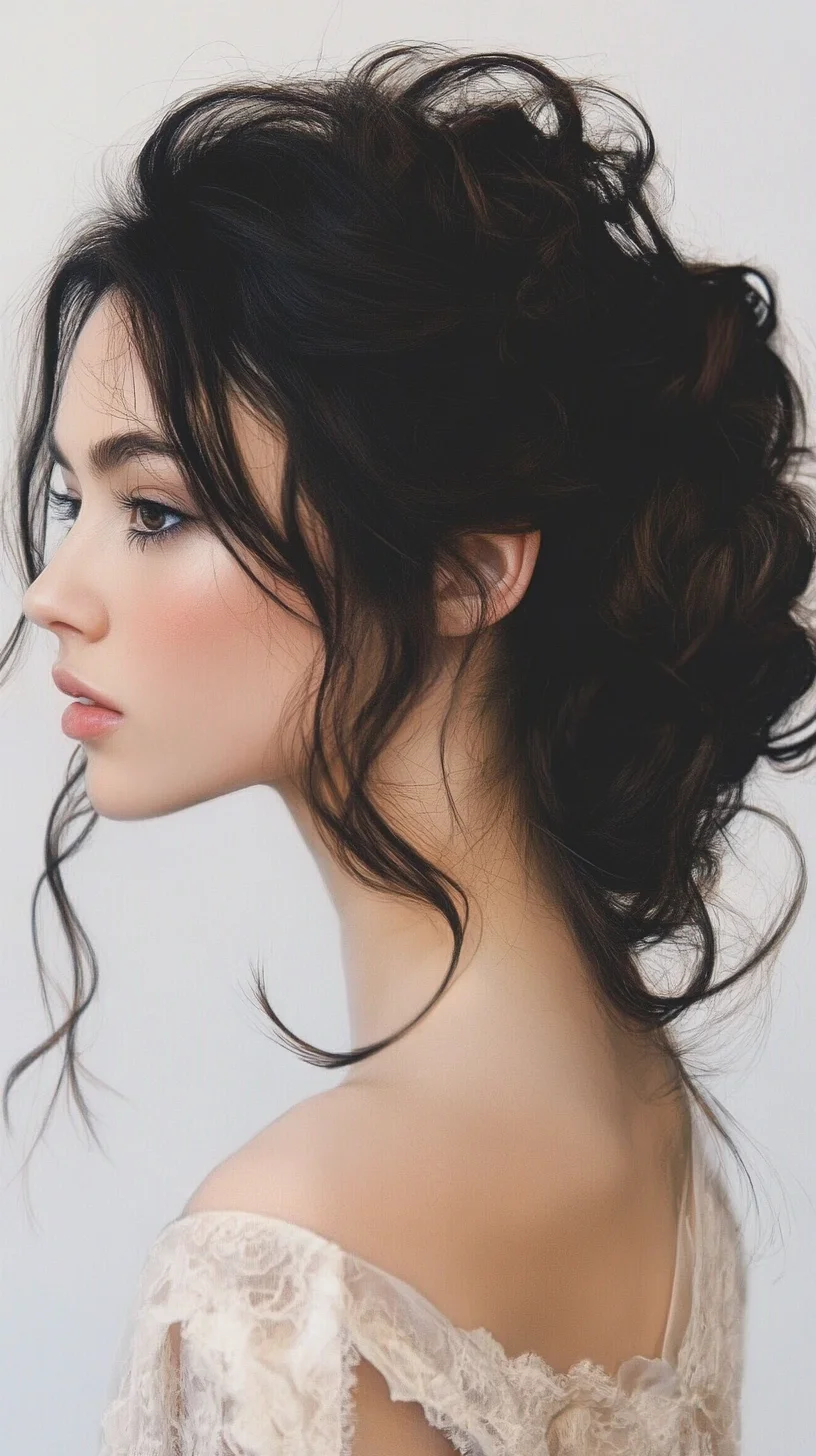 Captivating Romantic Updo Effortless Elegance for Every Occasion