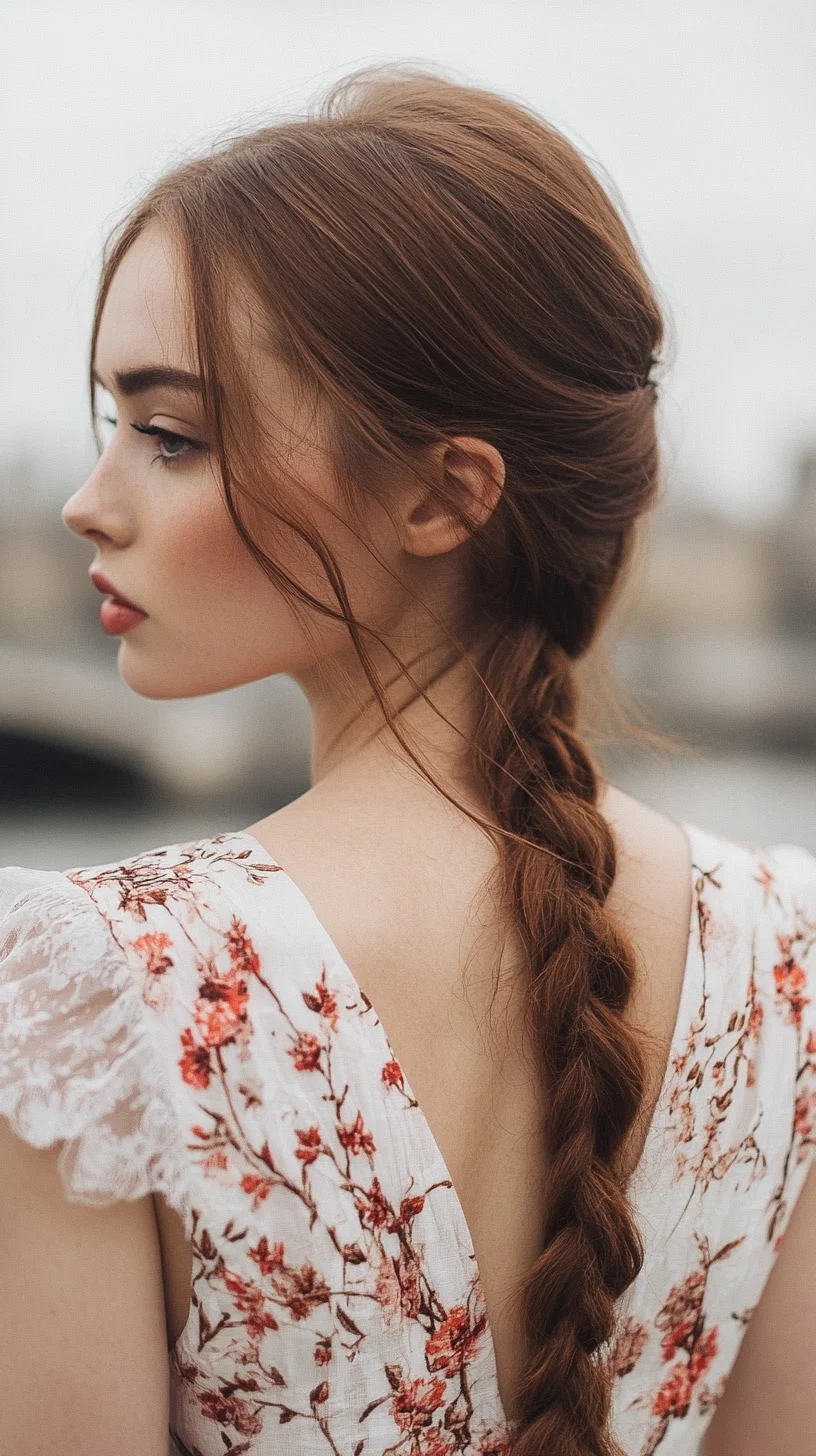 Catchy Effortless Charm The Enchanting Braided Beauty