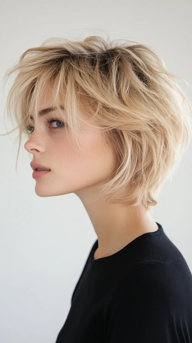 Catchy Effortlessly Chic: The Modern Textured Bob