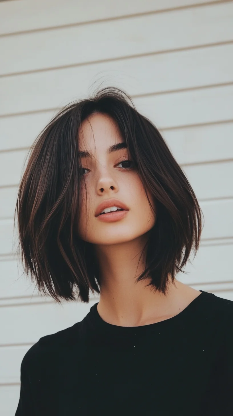 Catchy Effortlessly Chic The Modern Textured Bob with Soft Layers