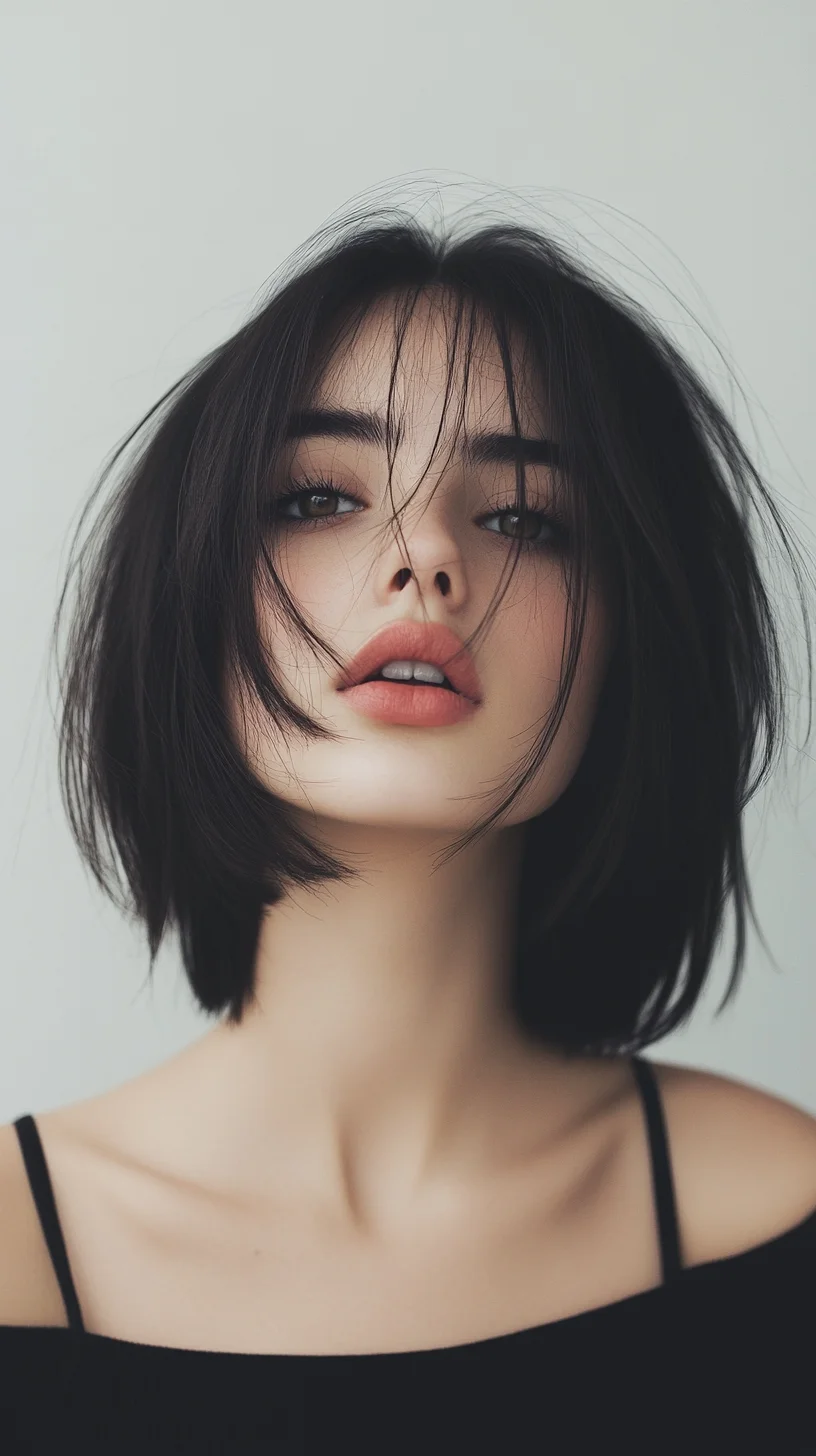 Chic and Edgy: The Modern Textured Bob