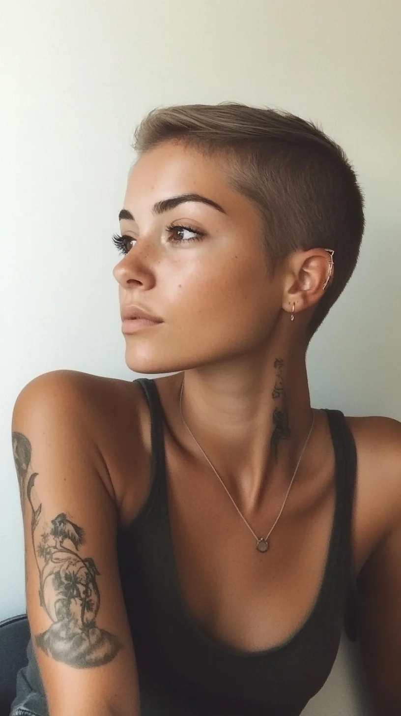 Chic and Edgy: The Perfect Short Pixie Cut for a Modern Look