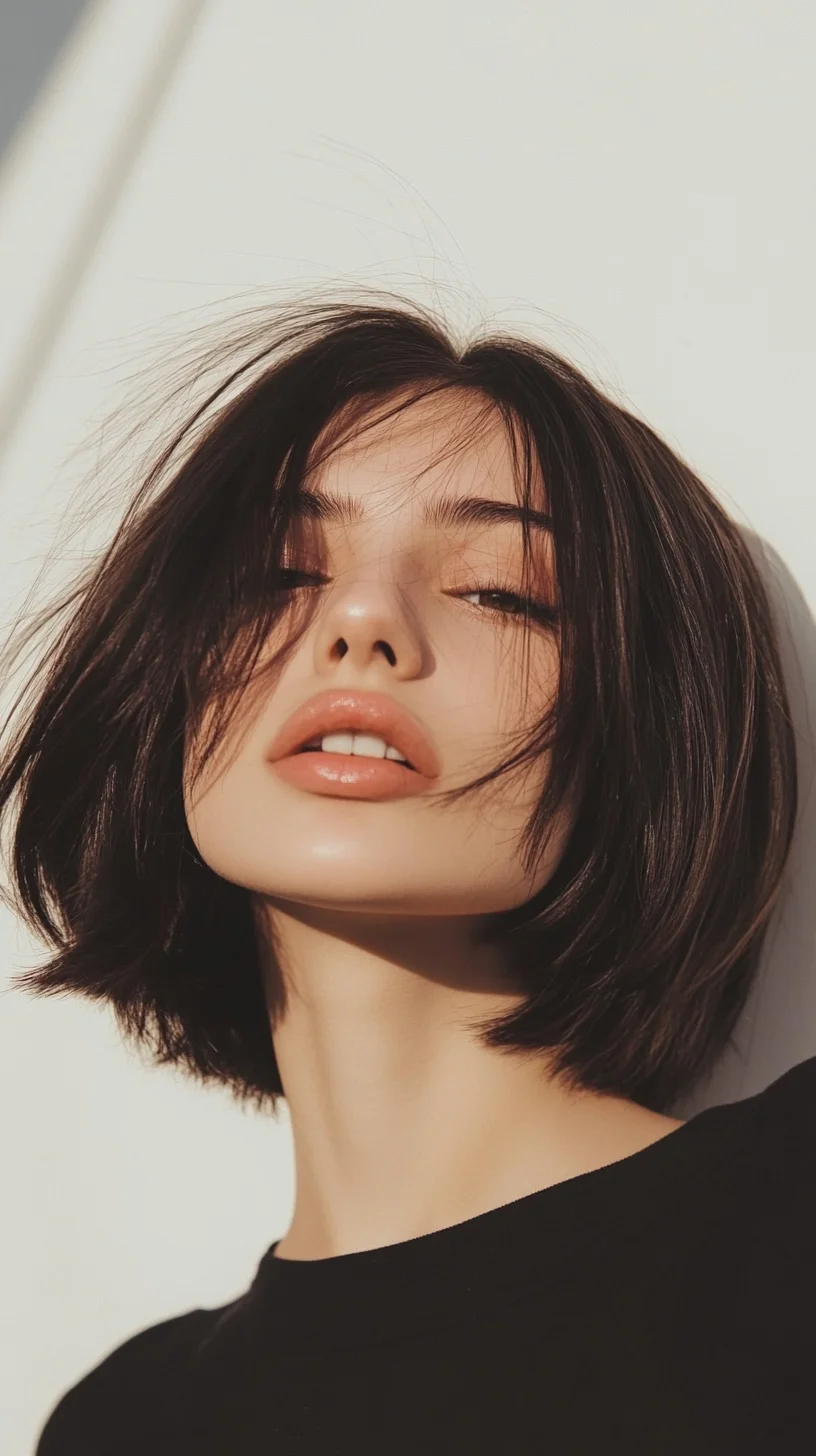 Chic and Effortless The Modern Blunt Bob