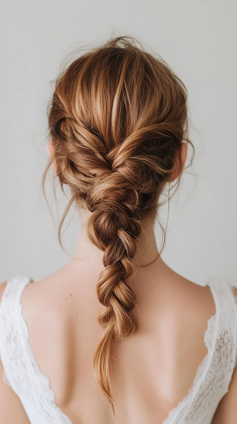 Chic and Effortless The Perfect Braided Ponytail for Every Occasion