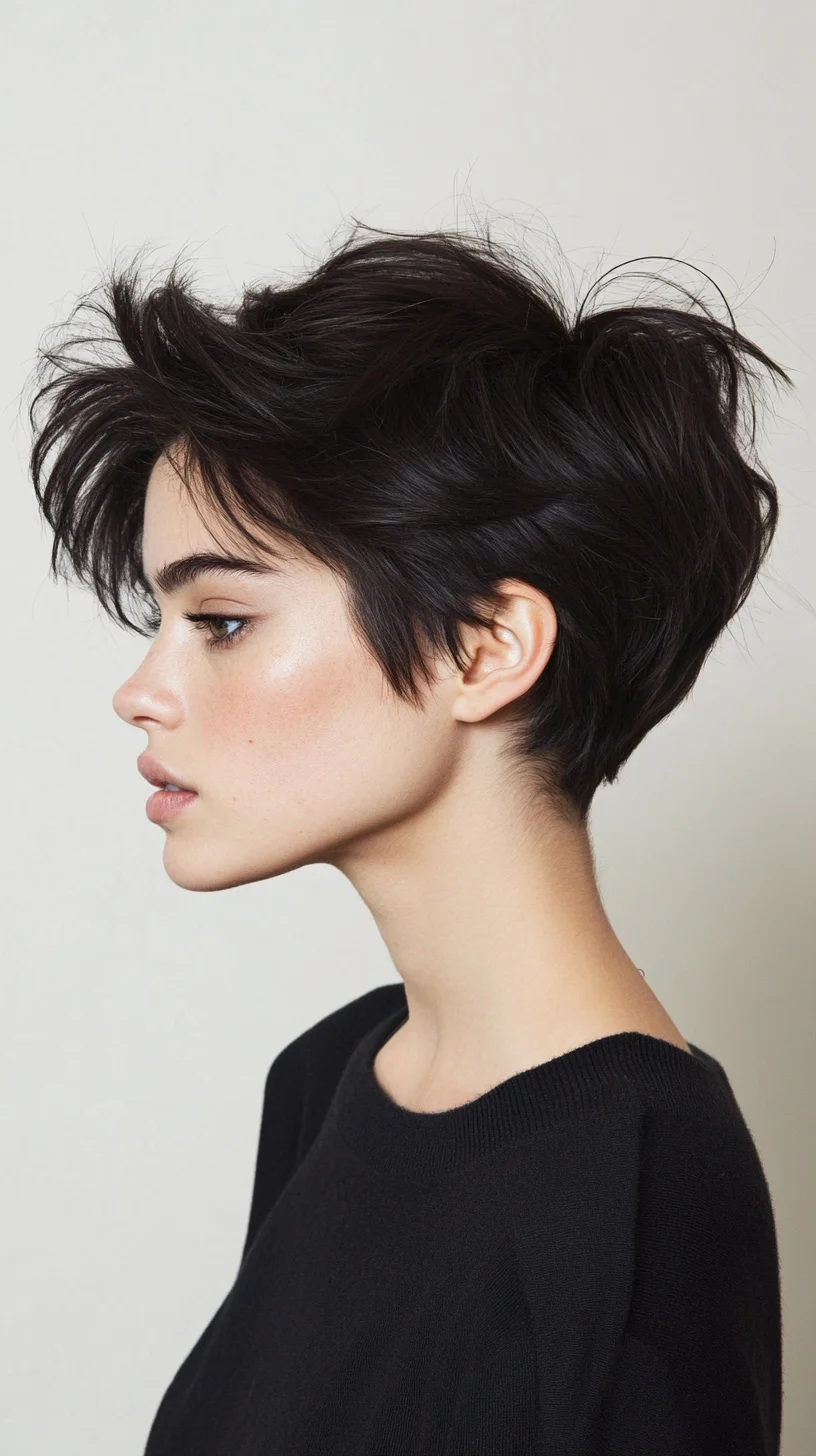 Chic and Playful Pixie Effortless Style for the Modern Trendsetter