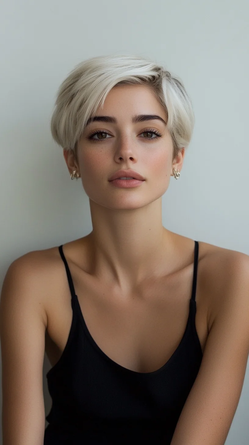 Chic and Sleek The Modern Short Pixie Cut