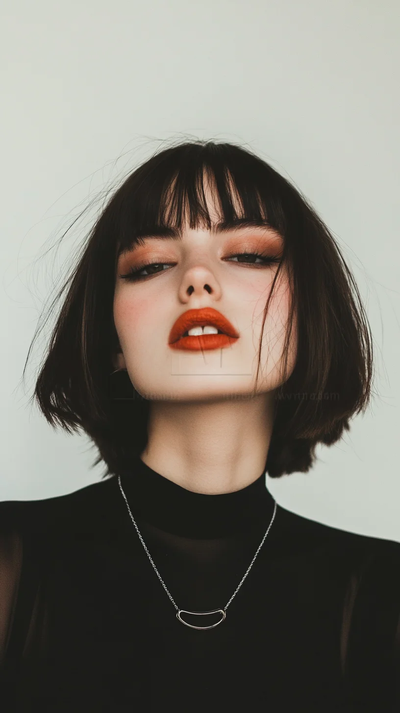 Chic and Stylish The Modern Blunt Bob