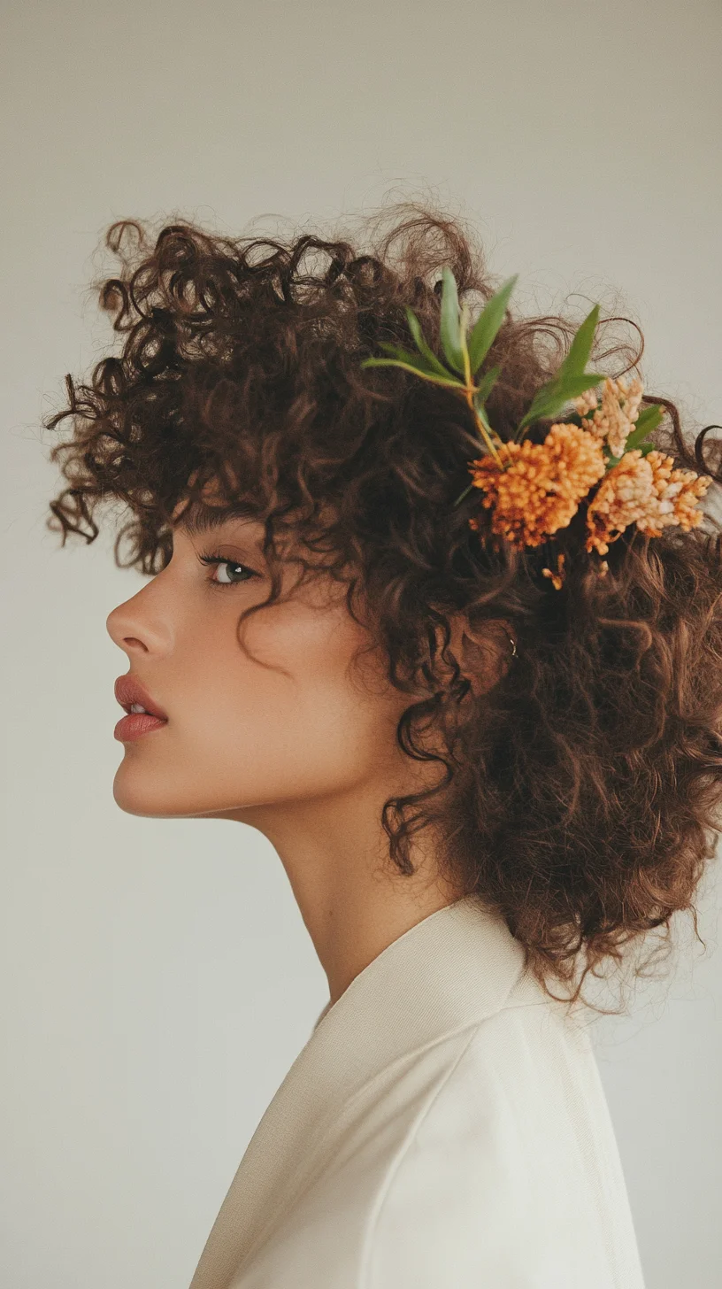 Curly Elegance Embrace Your Natural Texture with Flair