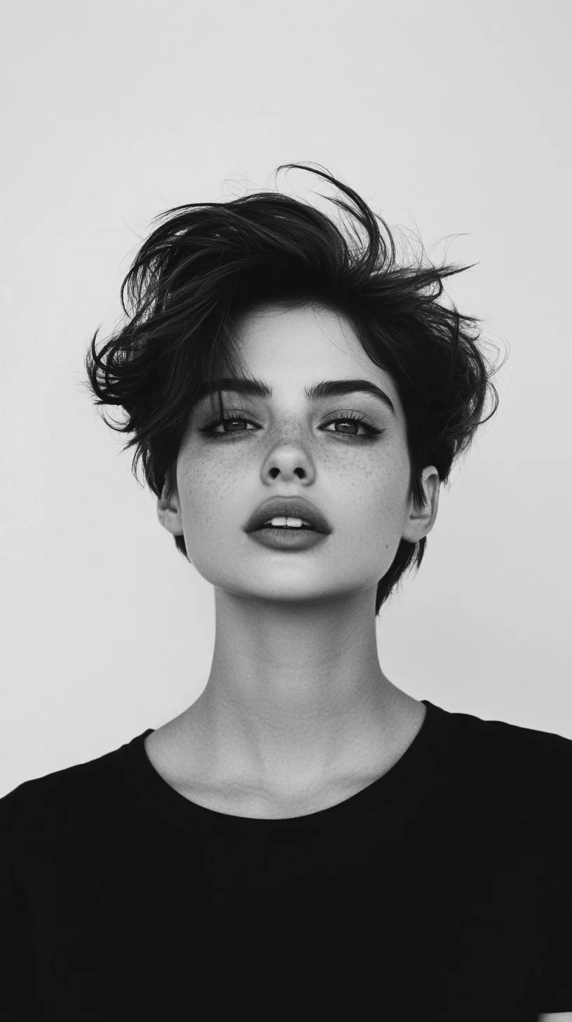 Edgy Effortless The Perfect Tousled Pixie for Bold Styles