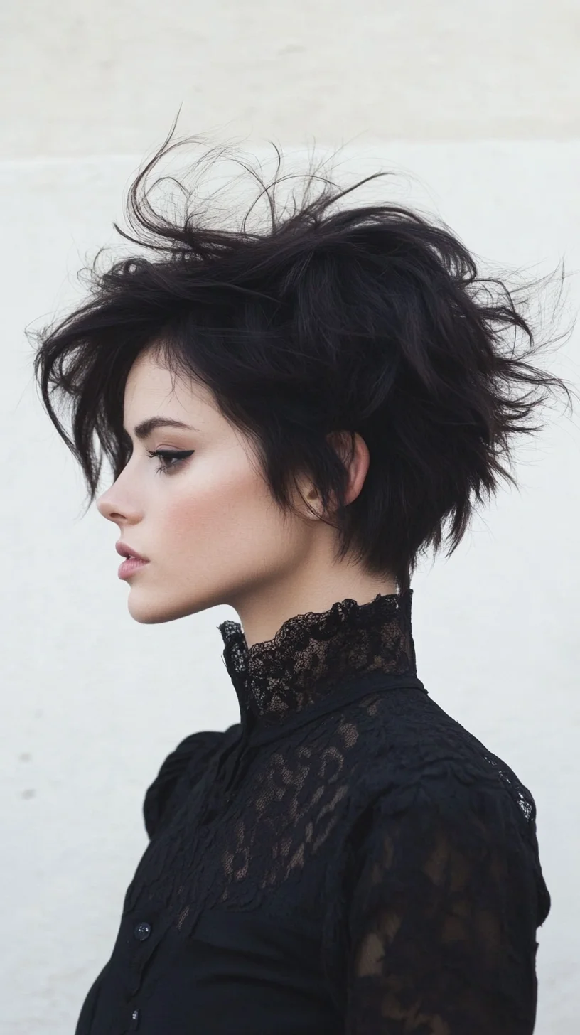 Edgy Elegance The Perfect Textured Pixie Cut