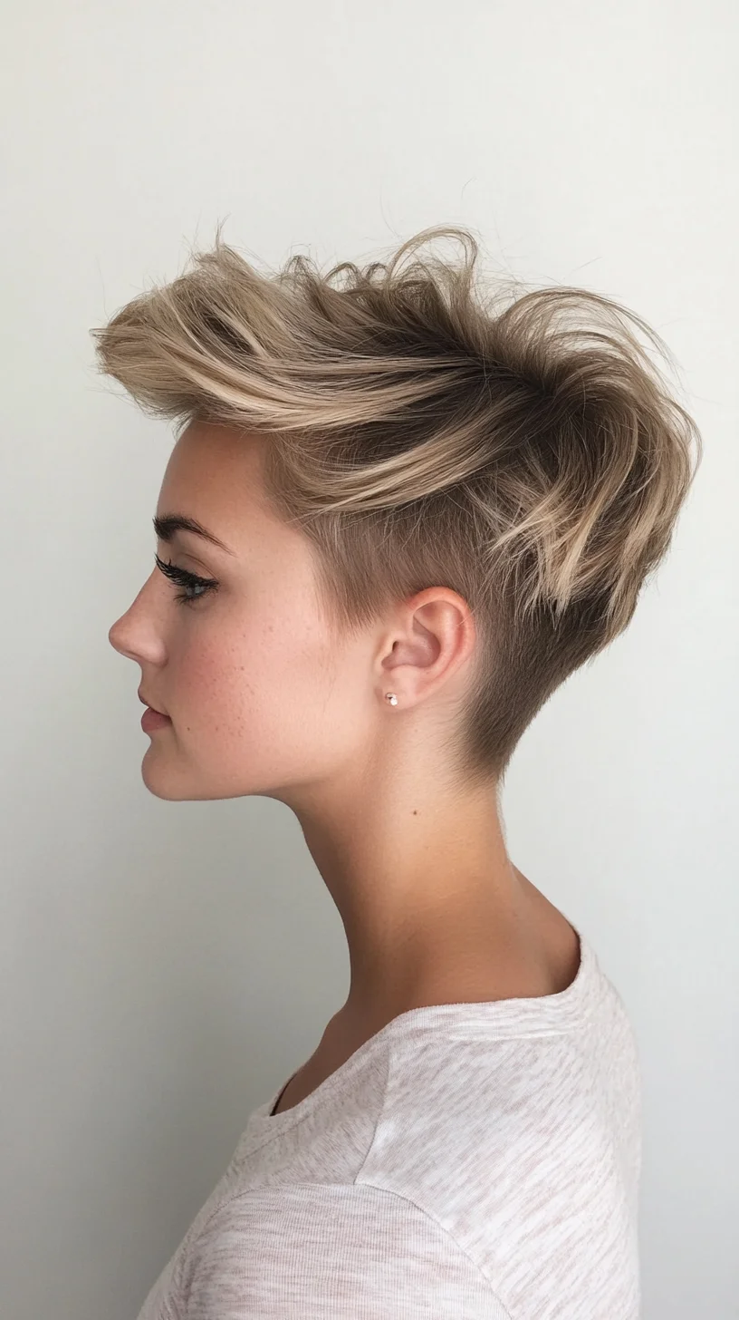 Edgy Elegance The Versatile Textured Pixie Cut