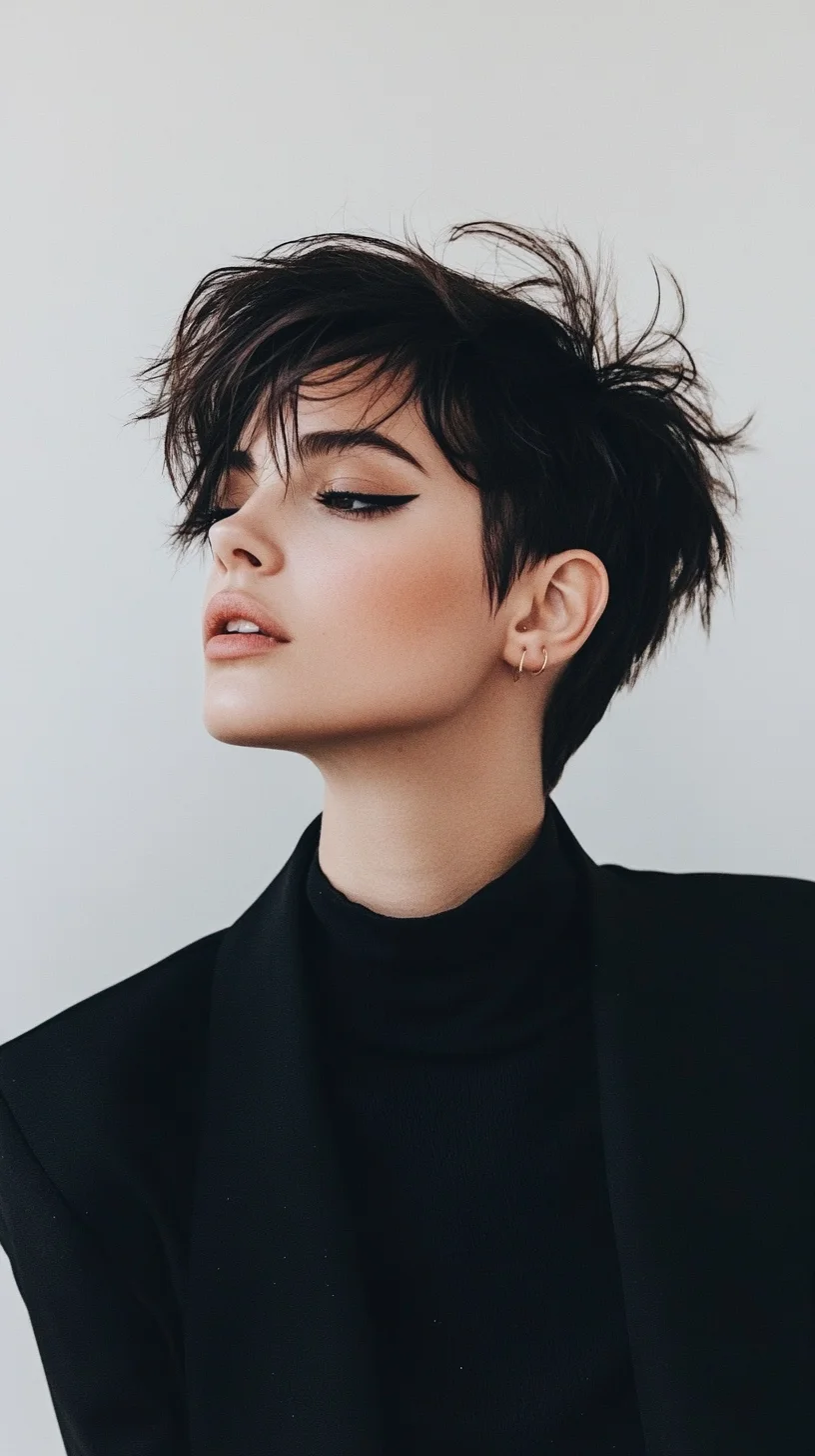 Edgy Pixie Cut A Bold Statement of Style and Confidence