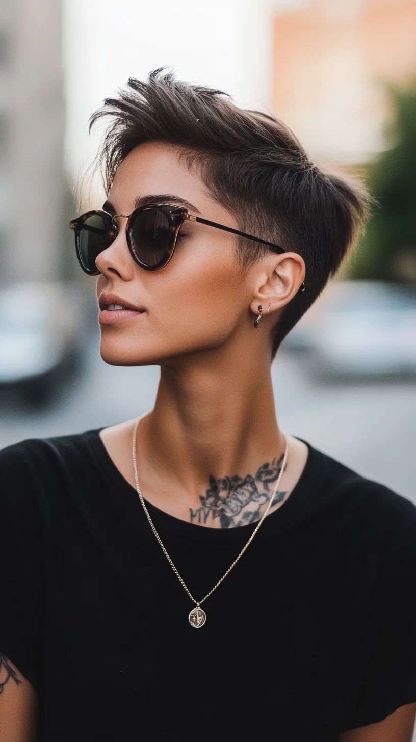 Edgy Pixie Perfection: A Modern Take on Short Hair