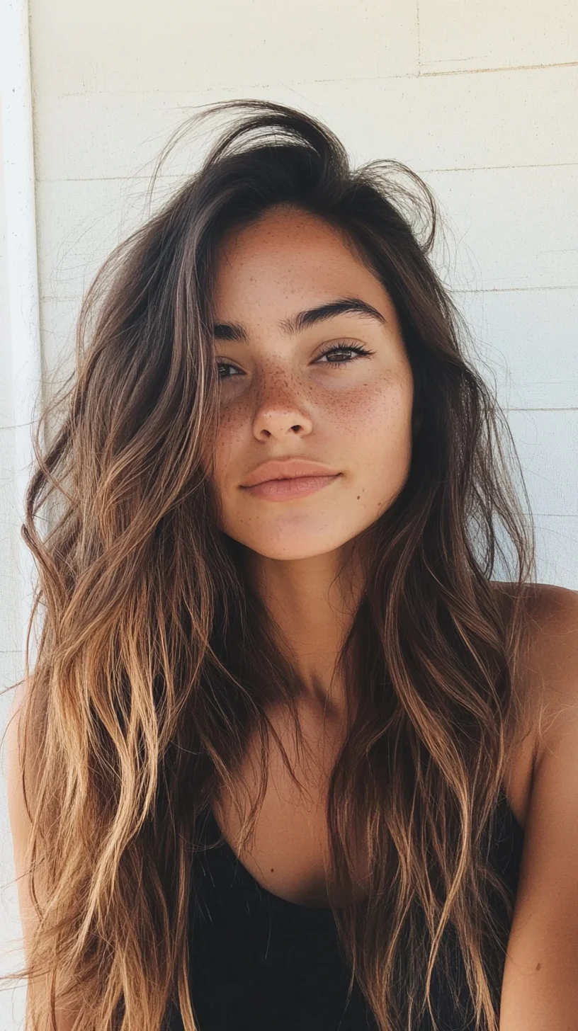 Effortless Beach Waves: A Timeless Boho Chic Look