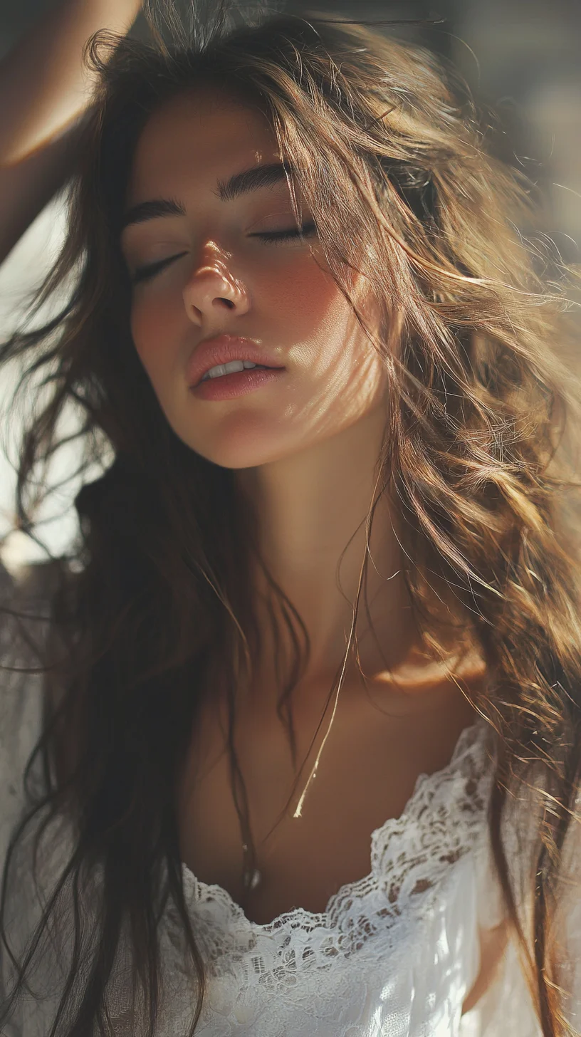 Effortless Beach Waves A Timeless, Carefree Look