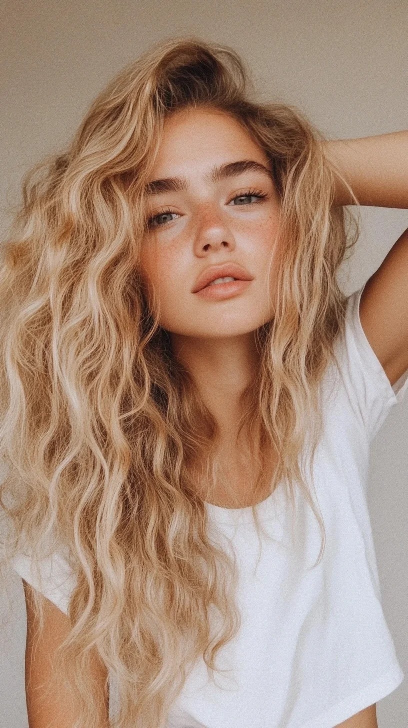 Effortless Beach Waves: Embrace the Voluminous, Textured Look