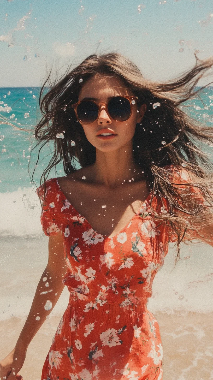 Effortless Beach Waves The Perfect Blend of Free-Spirited and Chic