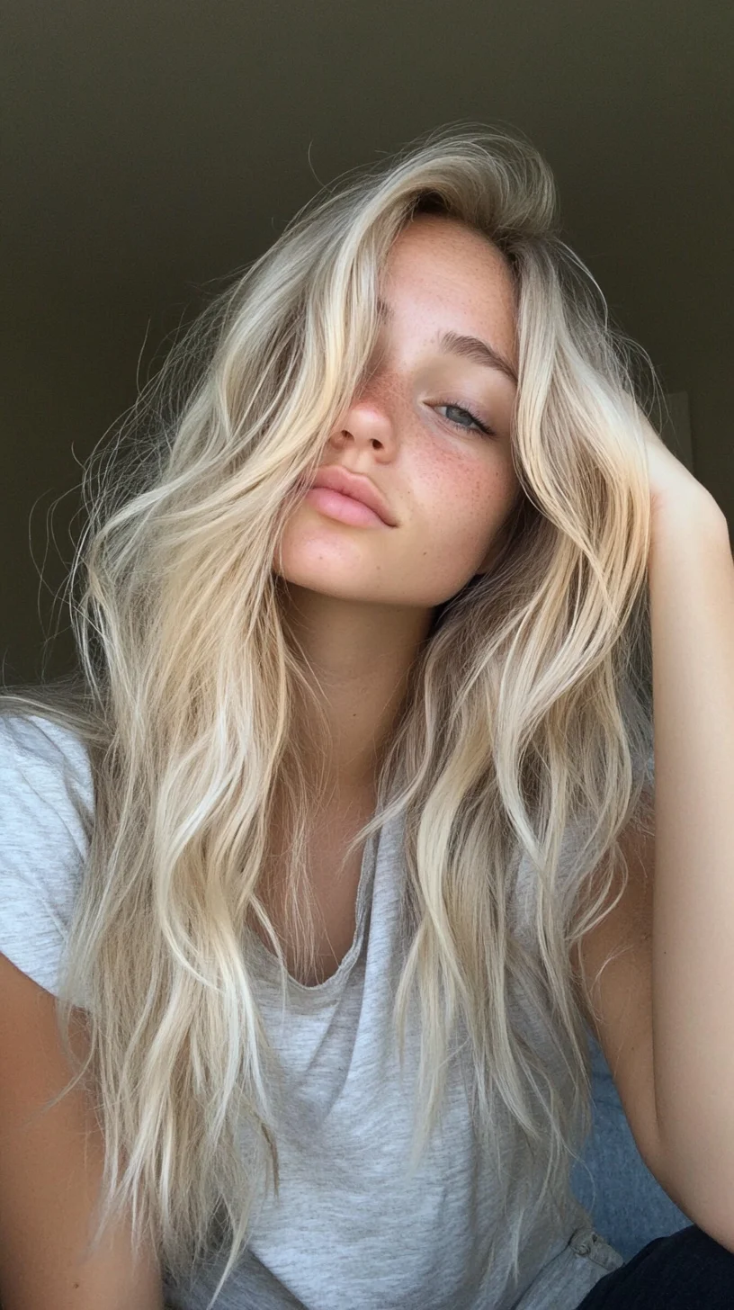 Effortless Beach Waves: The Perfect Blend of Texture and Shine