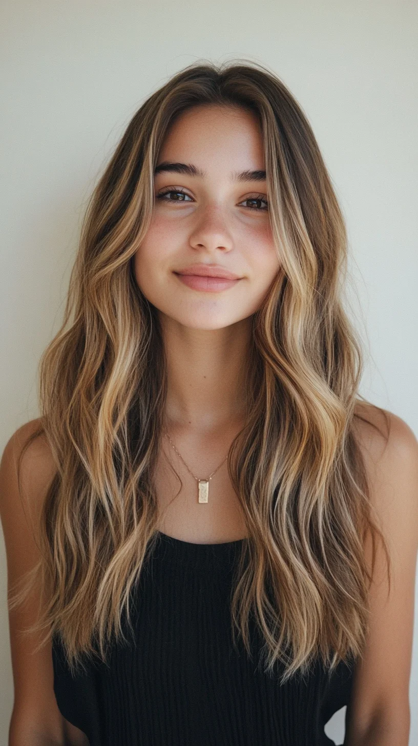 Effortless Beach Waves The Perfect Blend of Texture and Shine