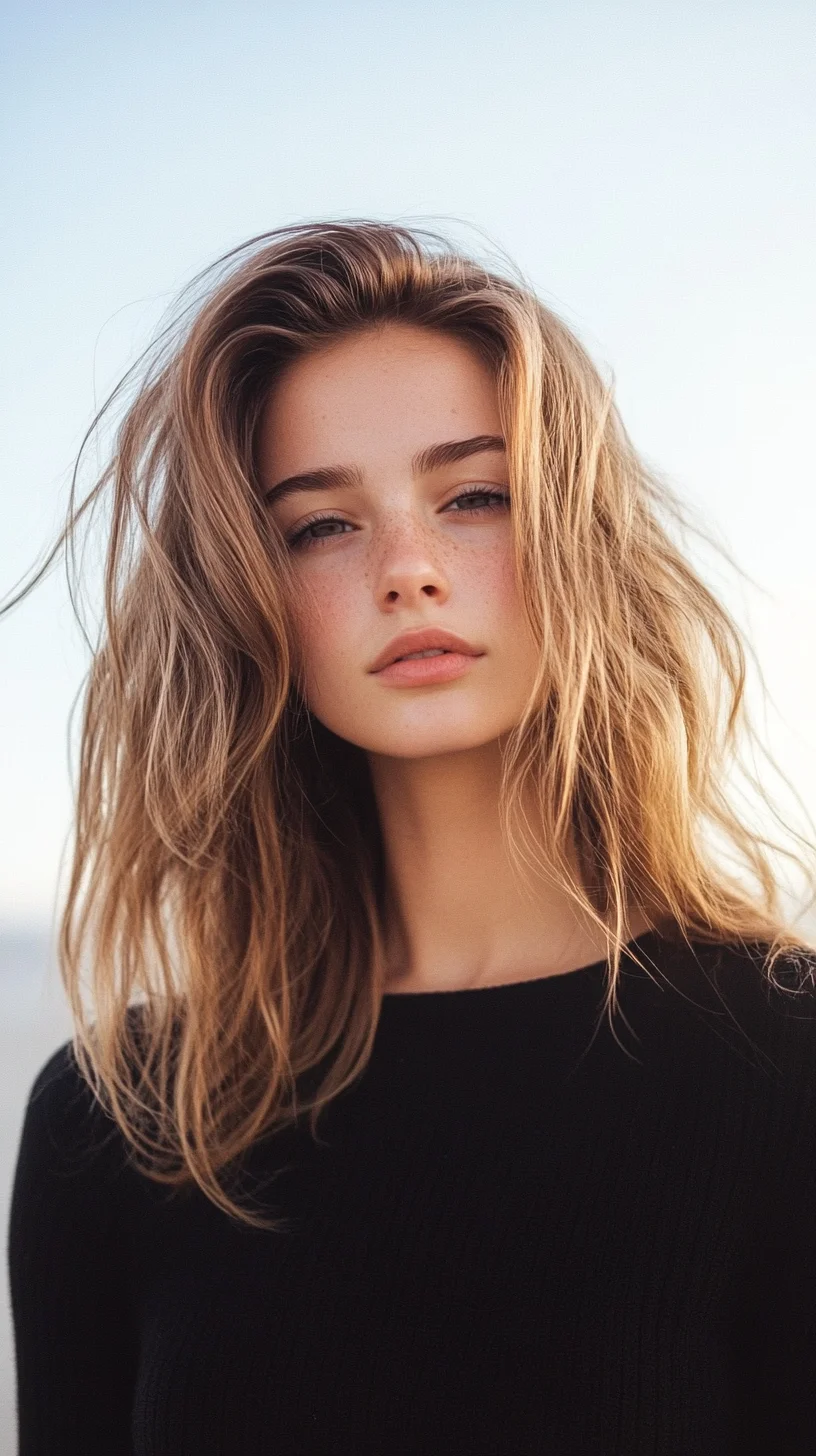 Effortless Beachy Waves: A Natural Chic Look