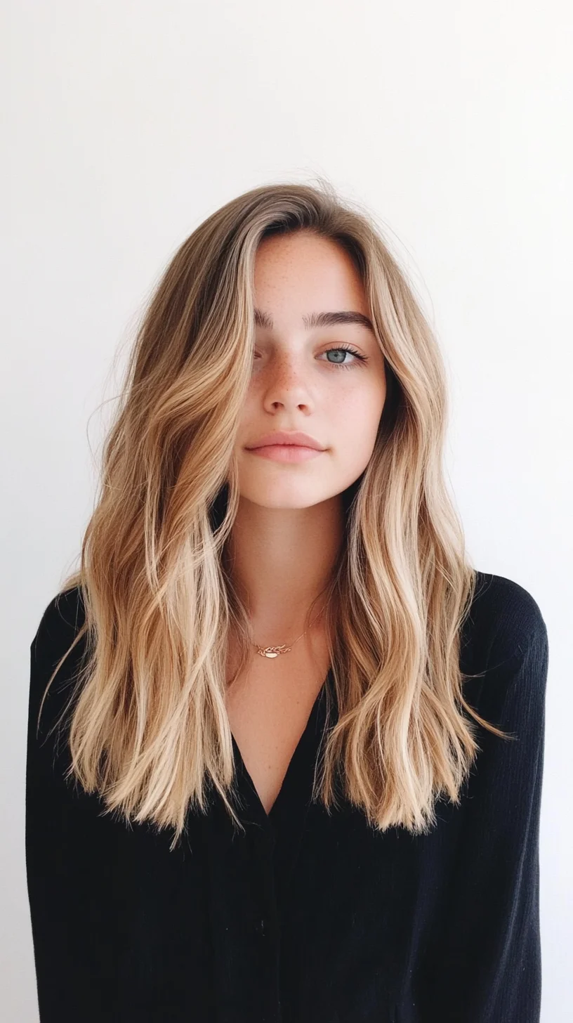 Effortless Beachy Waves: A Perfect Blend of Texture and Volume