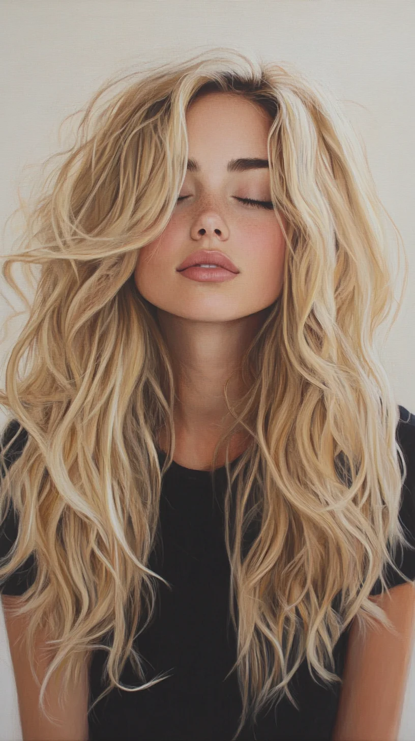 Effortless Beachy Waves: The Perfect Balance of Volume and Texture