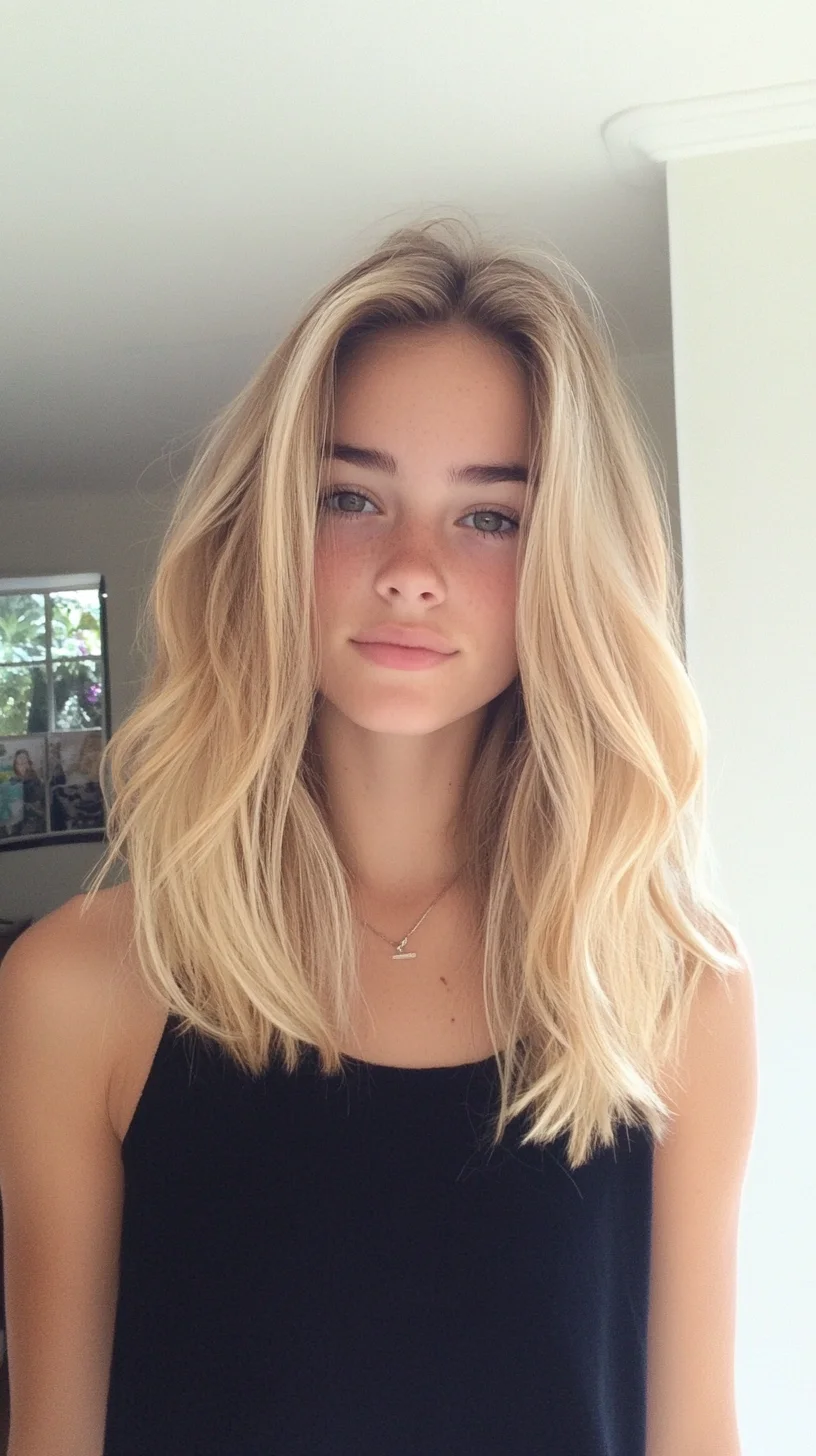 Effortless Beachy Waves: The Perfect Blend of Texture and Elegance