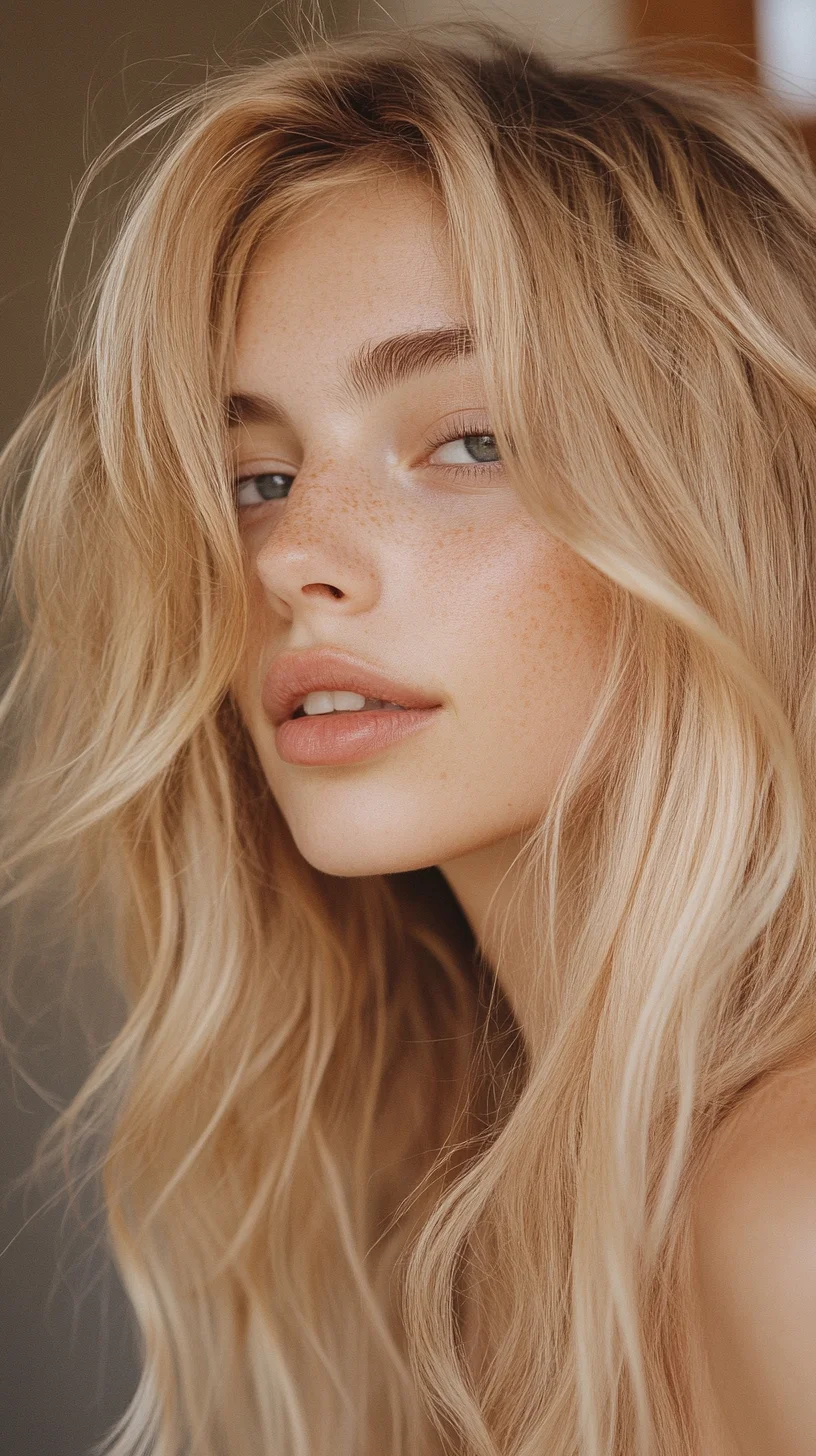 Effortless Beachy Waves: The Perfect Blend of Volume and Texture