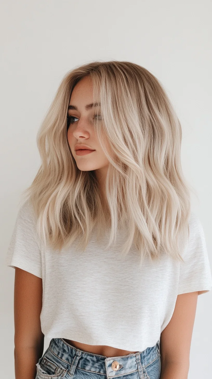 Effortless Beachy Waves: The Perfect Blend of Volume and Shine