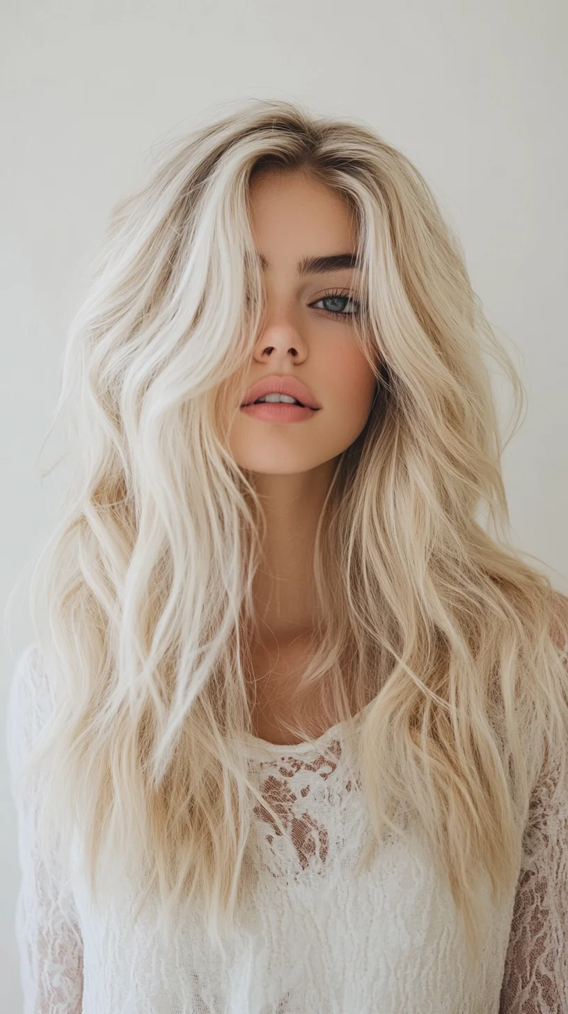 Effortless Beachy Waves: The Ultimate Boho-chic Hairdo