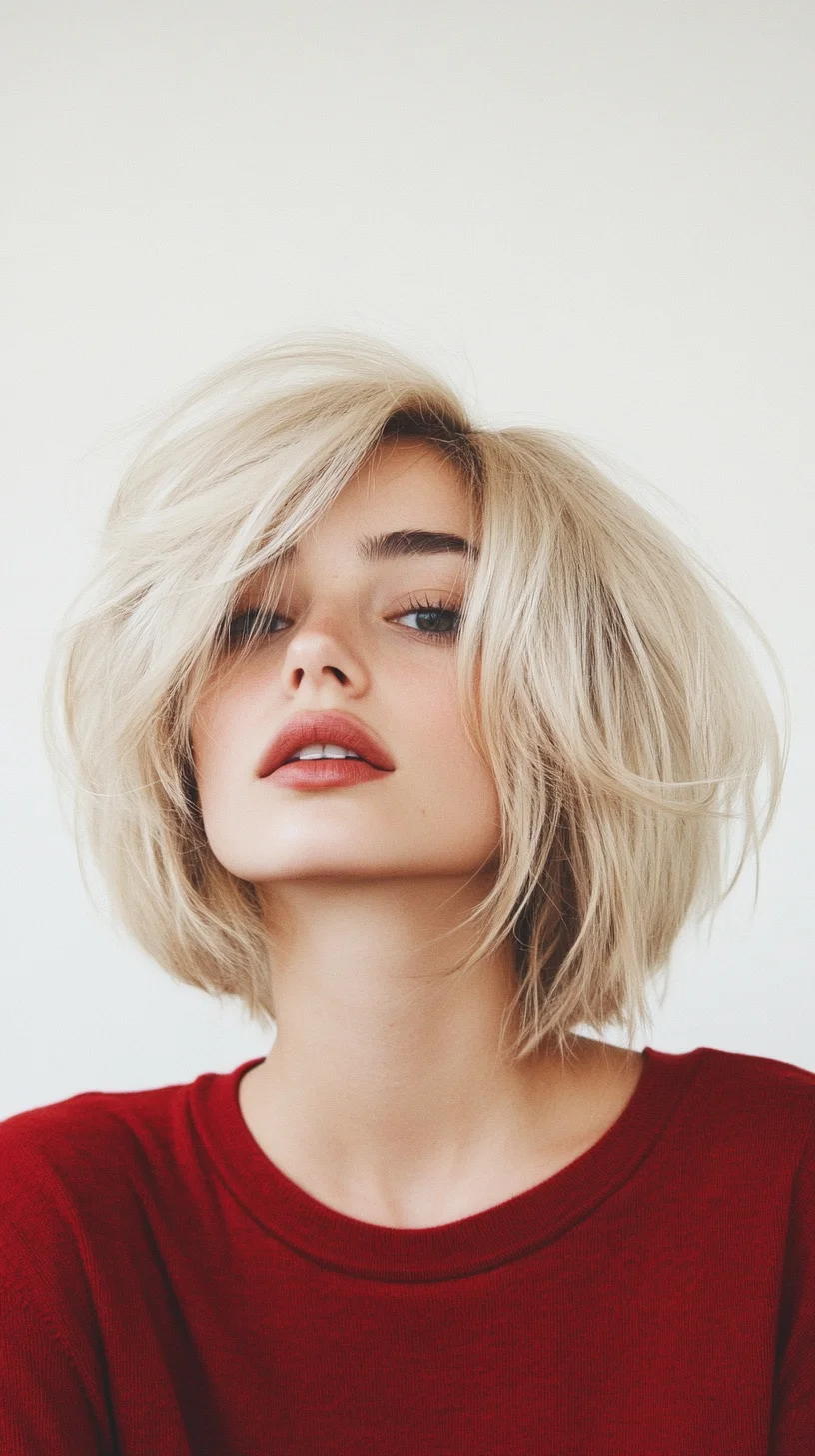 Effortless Blonde Bob The Chic and Versatile Hair Trend