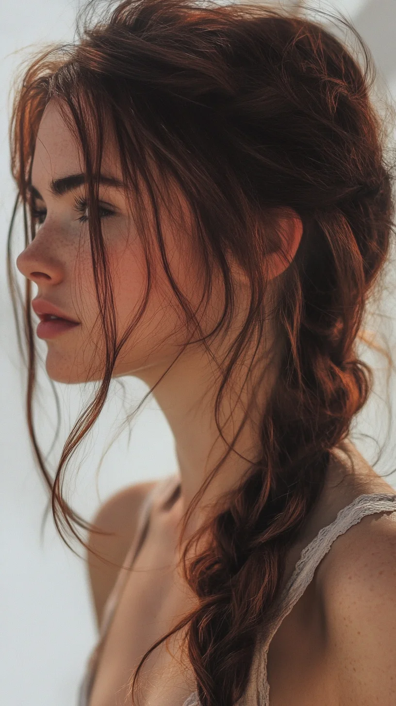 Effortless Boho Braid The Perfect Blend of Romance and Edginess