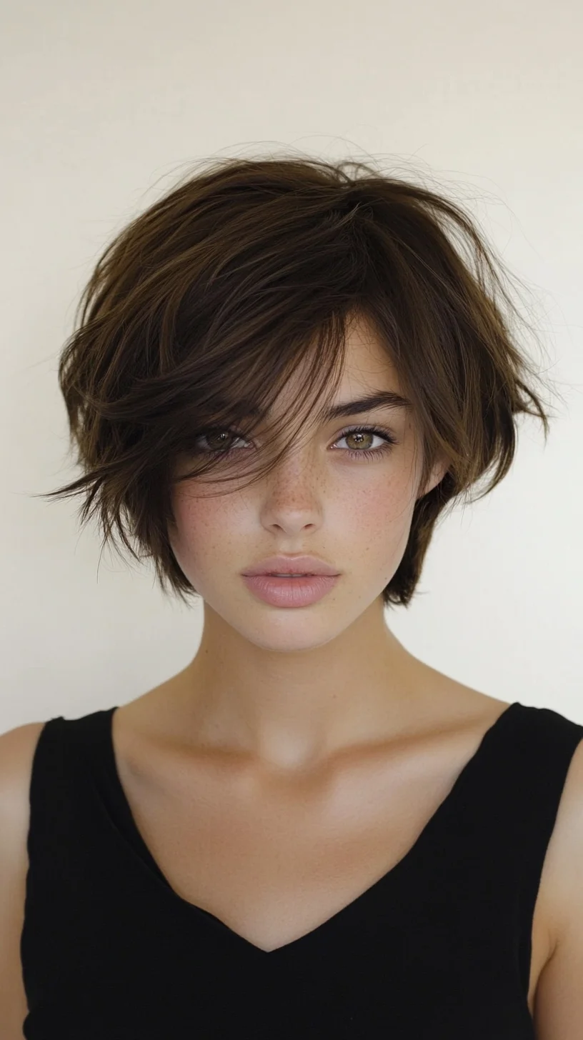 Effortless Charm: The Modern Textured Bob for a Lively Look