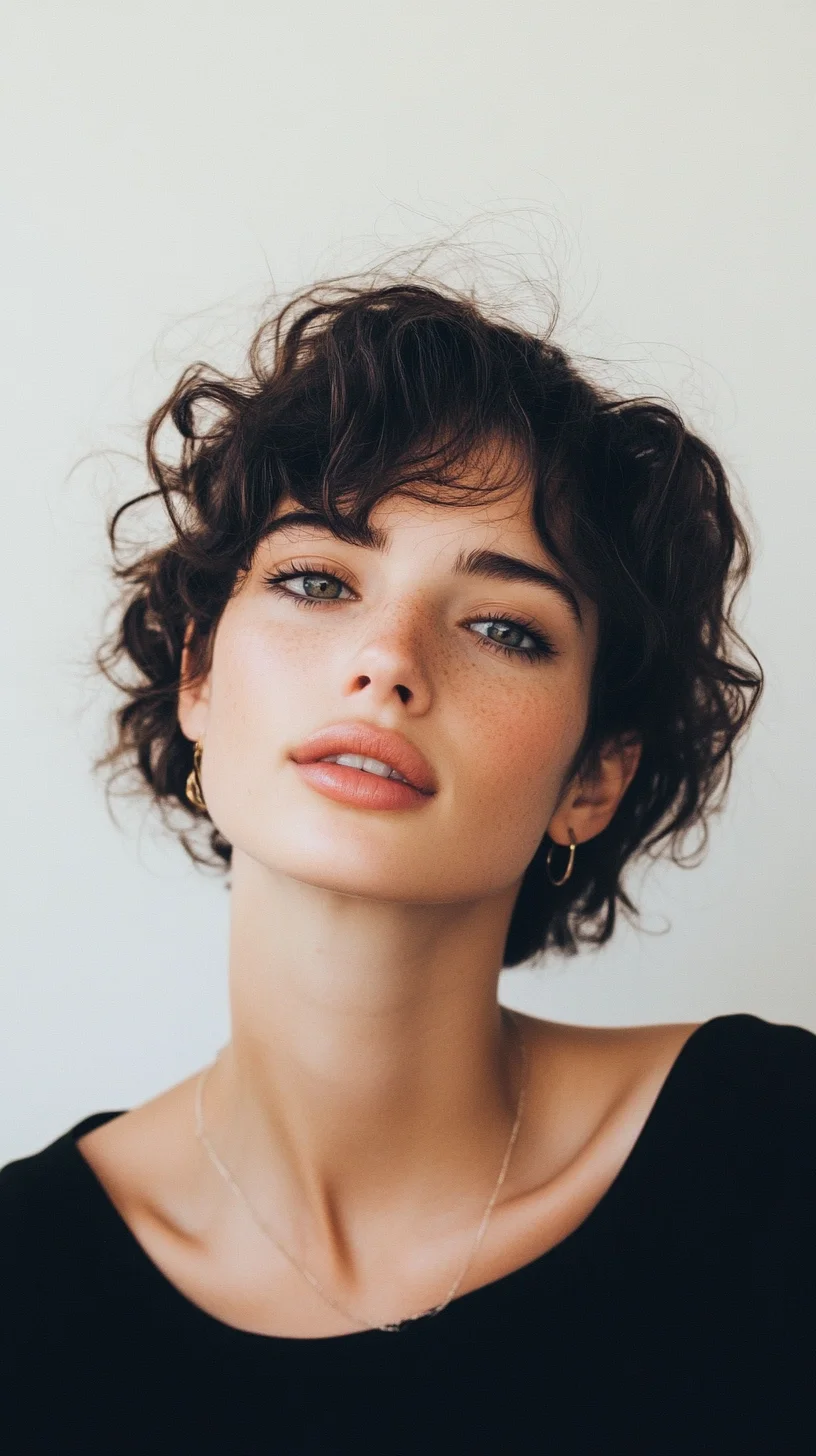 Effortless Chic The Modern Curly Bob