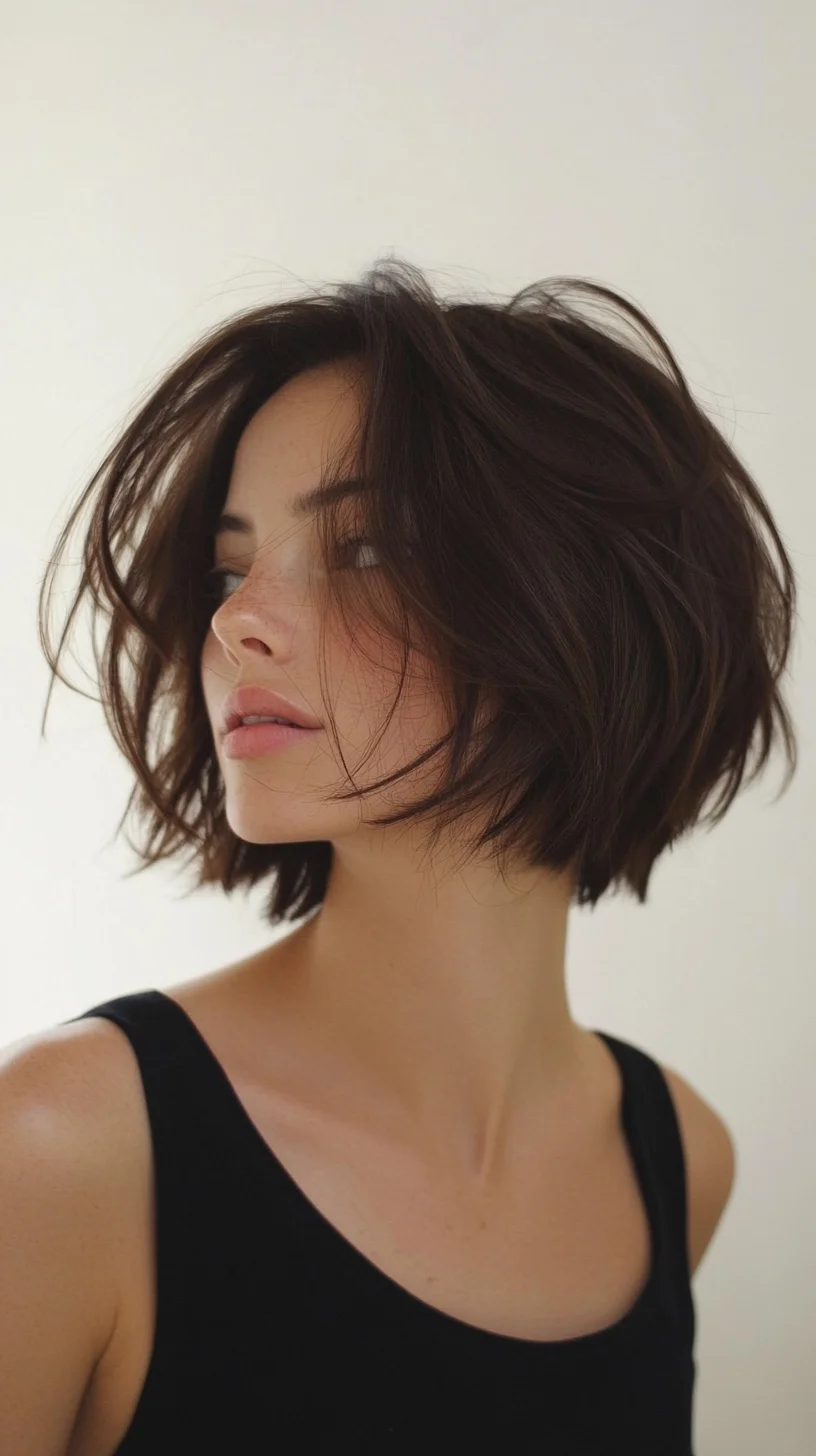 Effortless Chic: The Modern Layered Bob