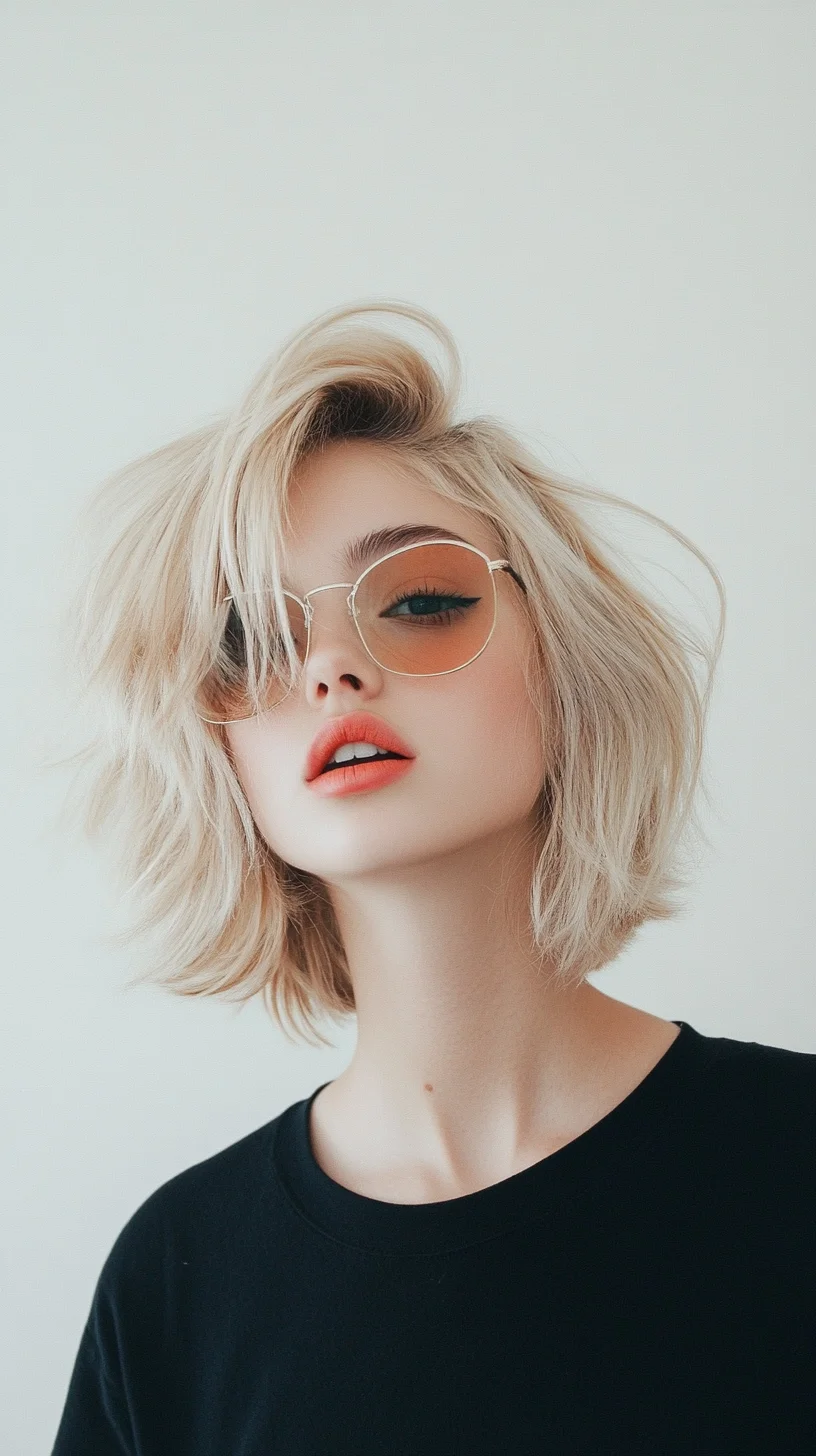 Effortless Chic The Modern Textured Bob for Every Occasion