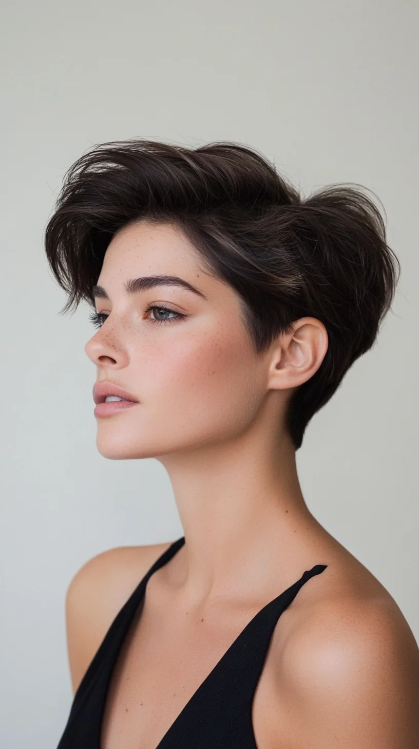 Effortless Chic The Modern Textured Pixie Cut