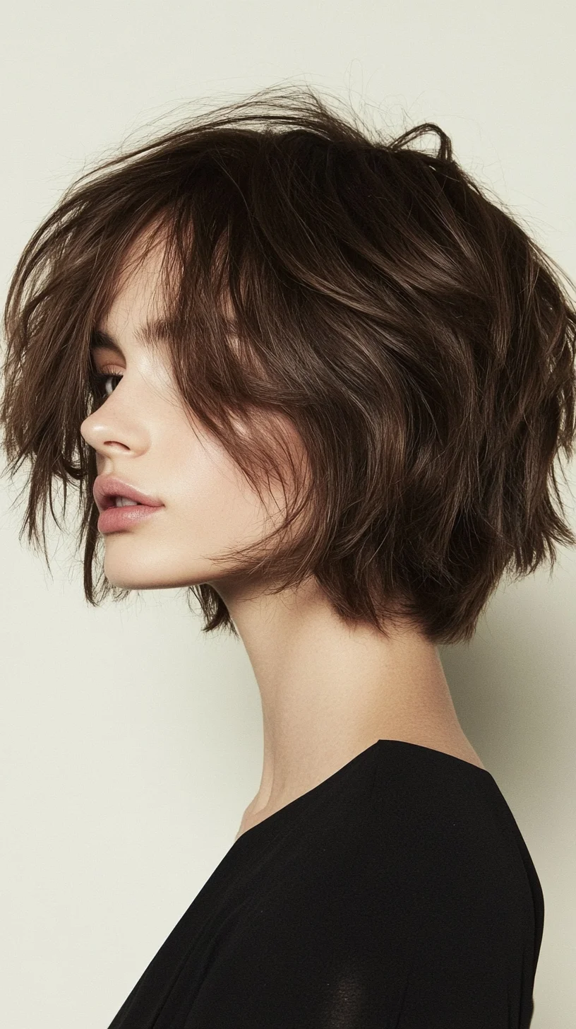 Effortless Chic The Modern Tousled Bob