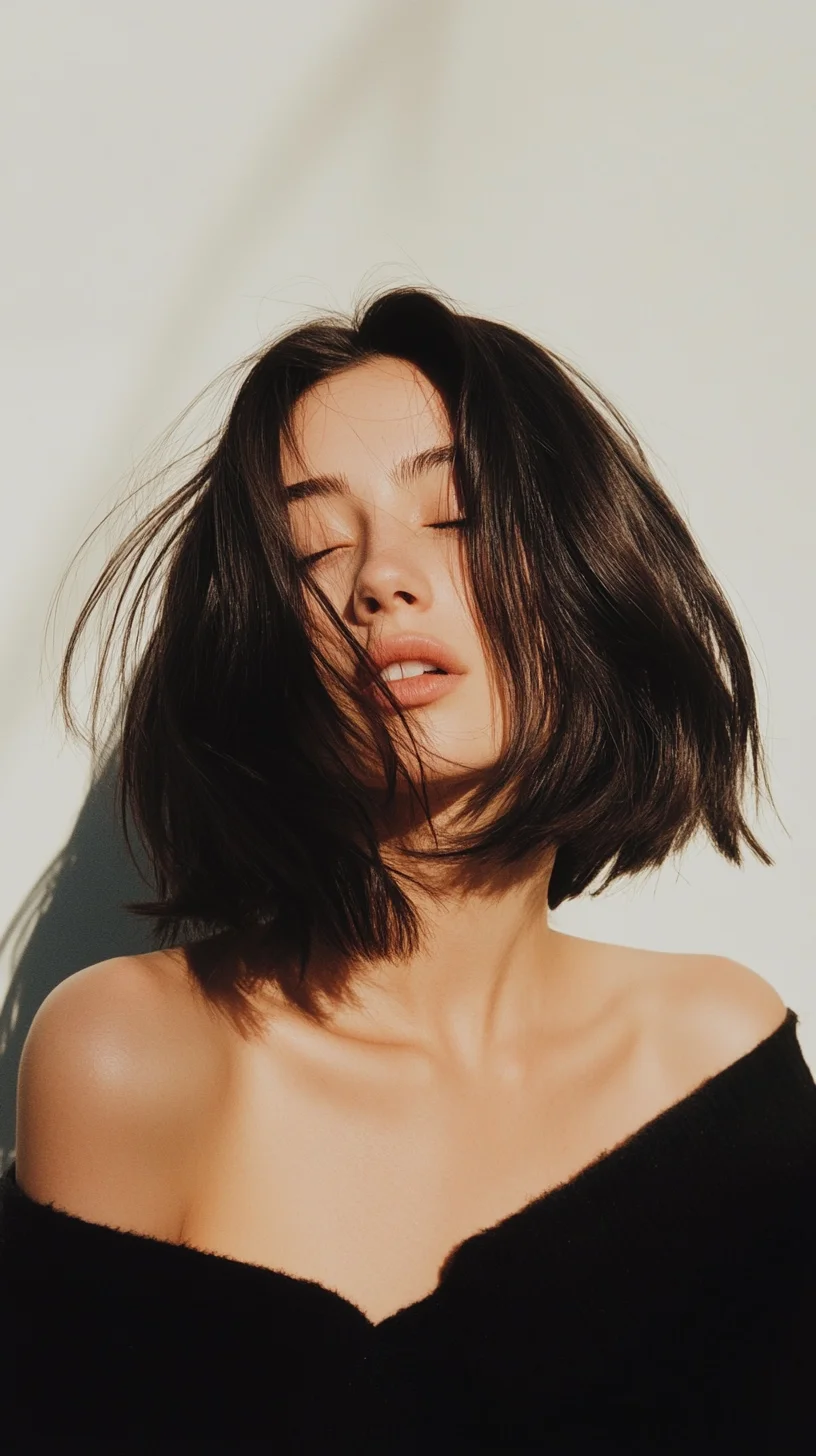 Effortless Chic The Modern Tousled Bob