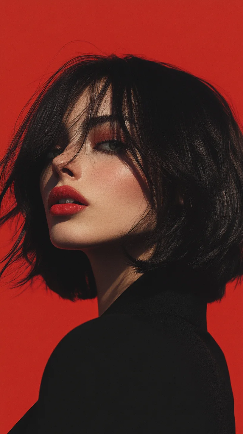 Effortless Chic: The Textured Bob for a Bold Statement