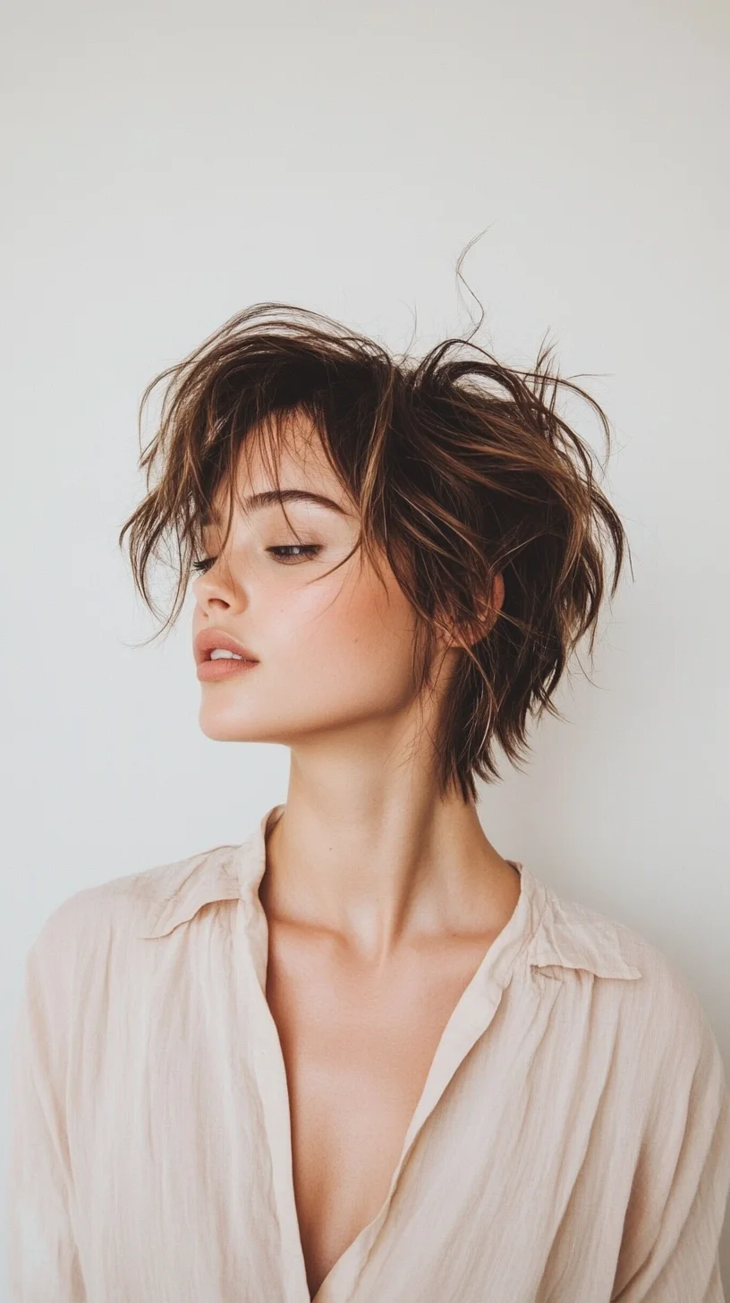 Effortless Chic The Textured Bob for a Modern Look