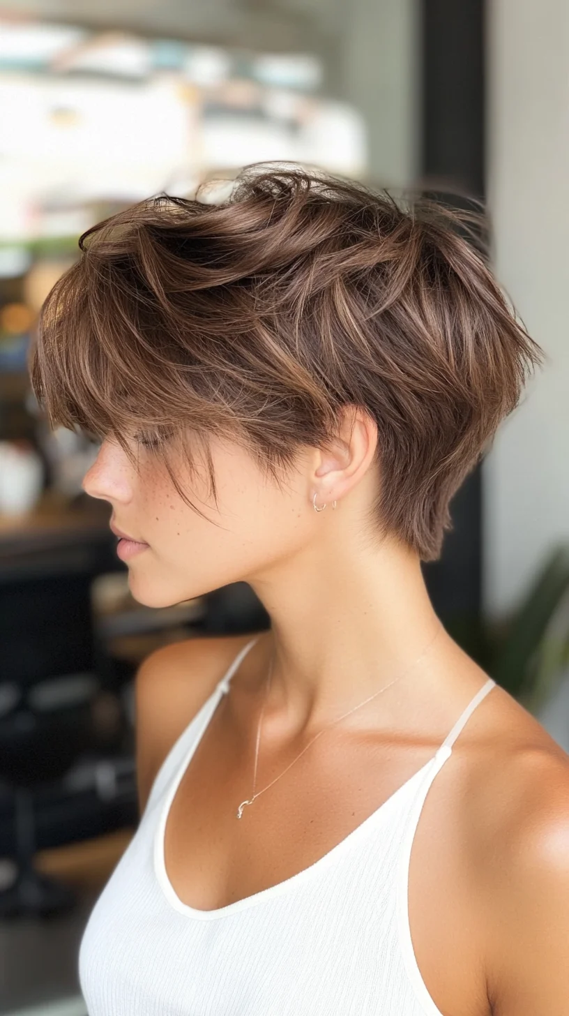 Effortless Chic The Textured Pixie Cut